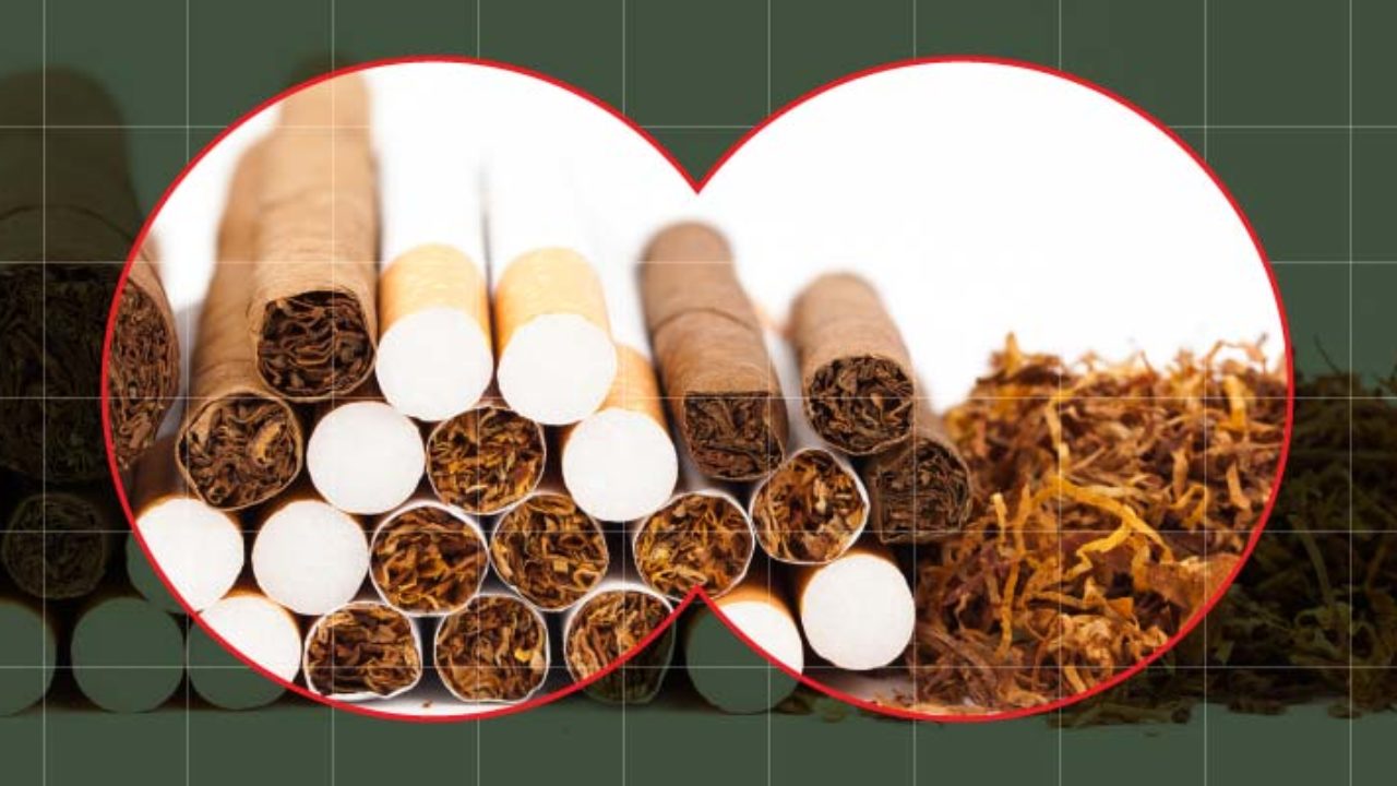 What are the negative impacts of counterfeiting in the tobacco industry?